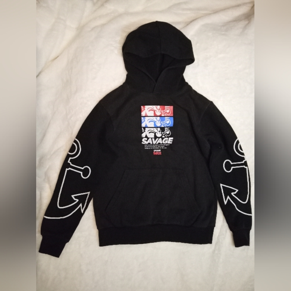 Popeye Savage boys Hoodie| Size M